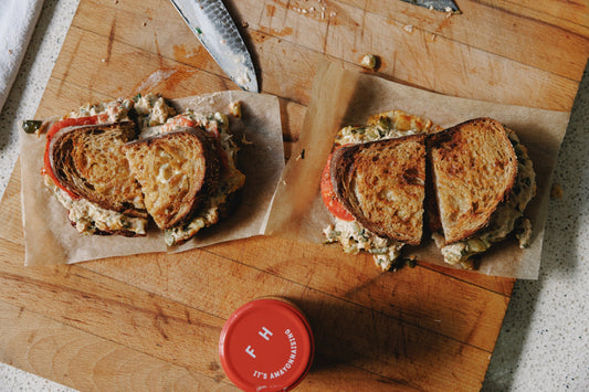 Spicy Tuna Melt Sandwich