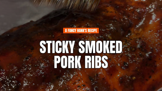 Sticky Smoked Pork Ribs