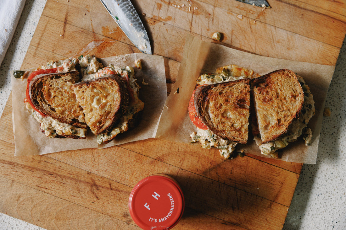 RECIPE: SPICY TUNA MELT SANDWICH