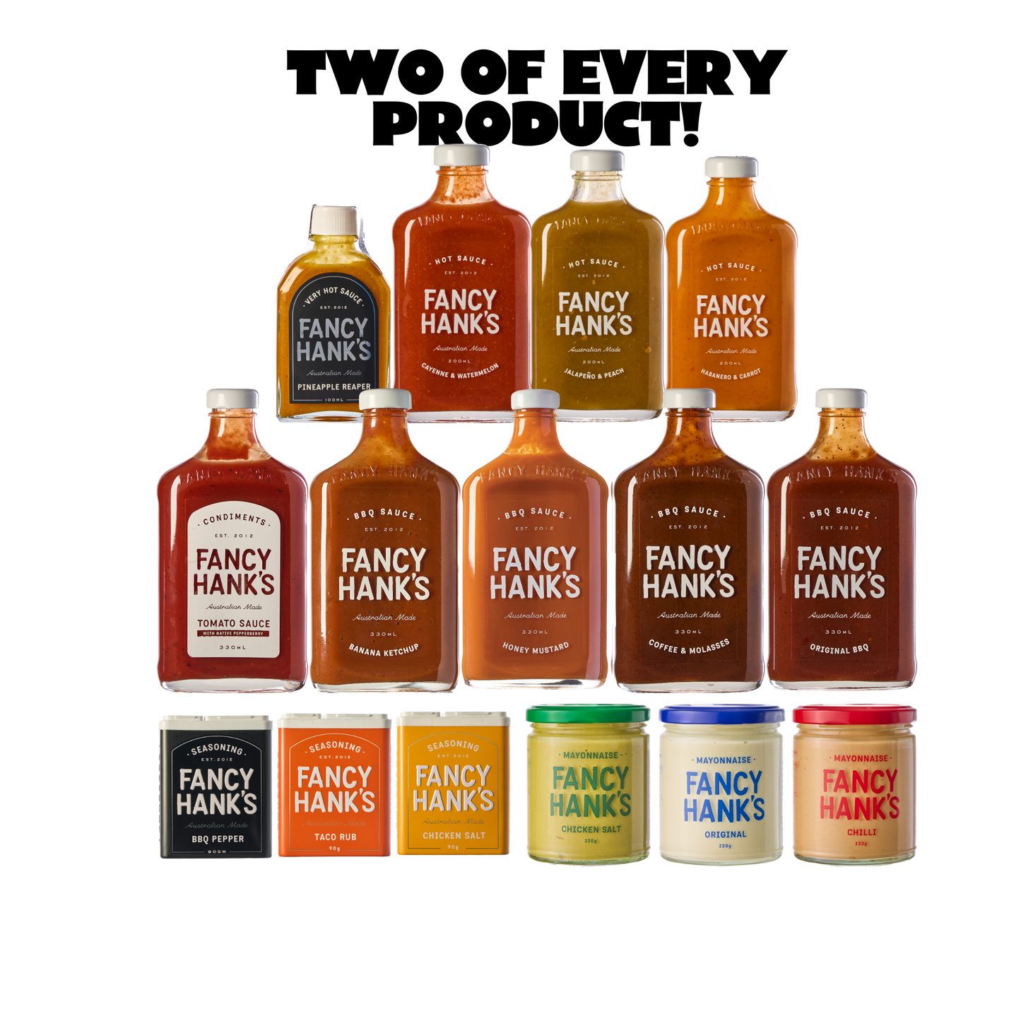 Double Everything Pack (2 of every product) - 20% off