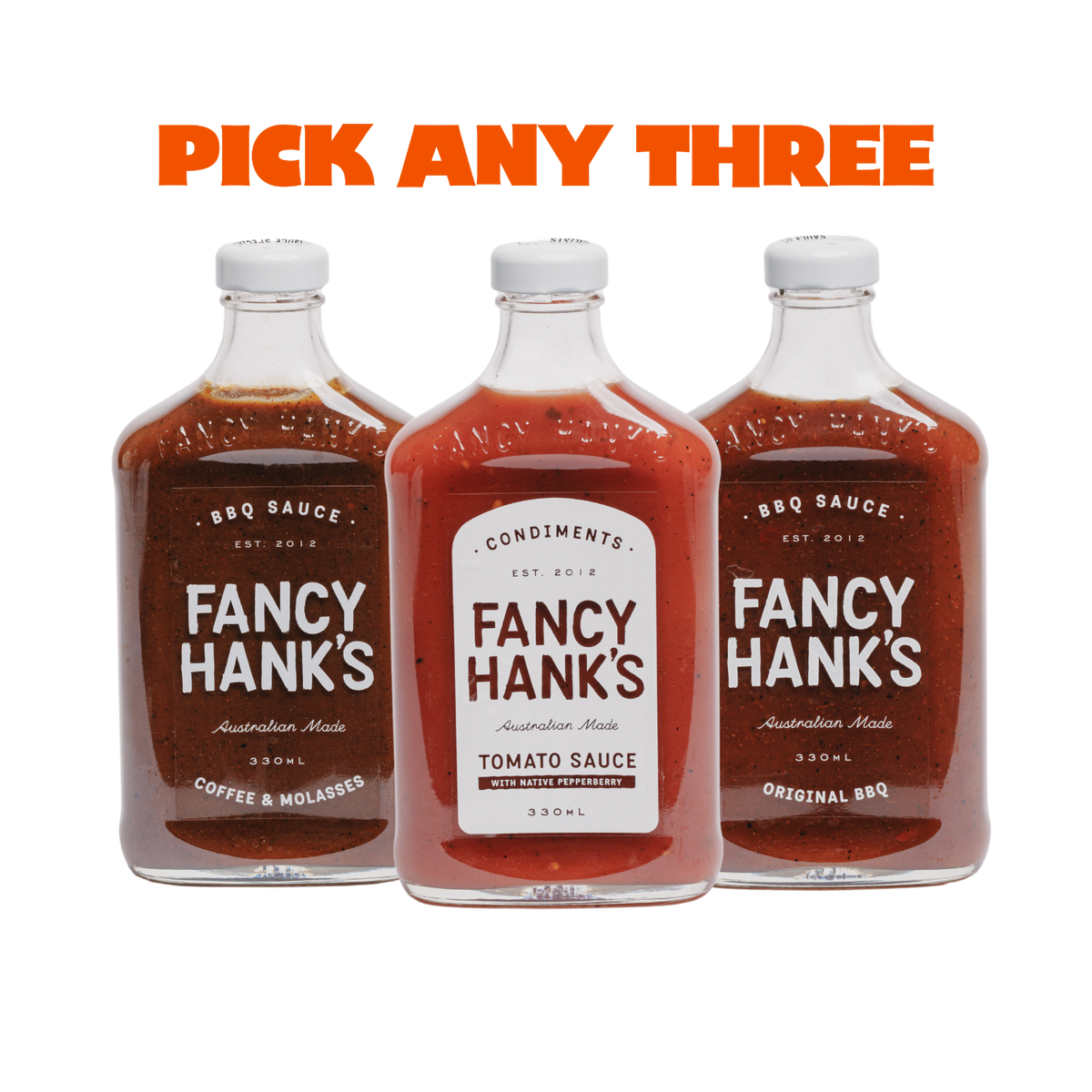 Pick any Three - Rory Test